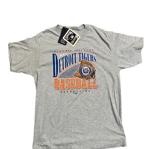 MLB Detroit Tigers Baseball Gray T-Shirt